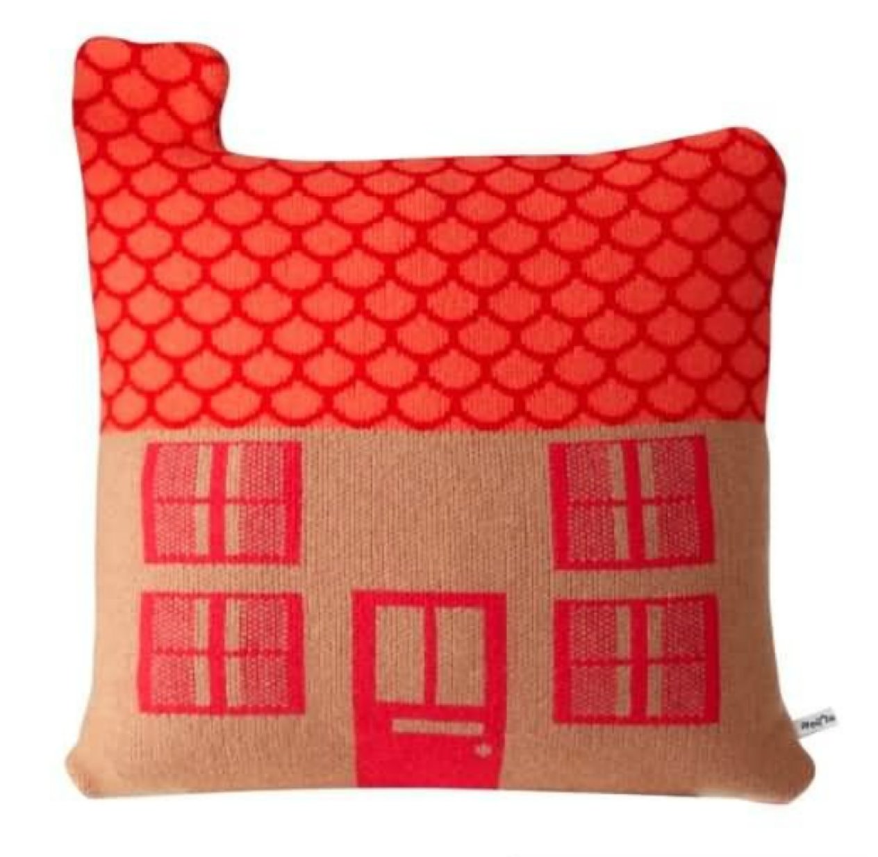 Coussin Maison, orange