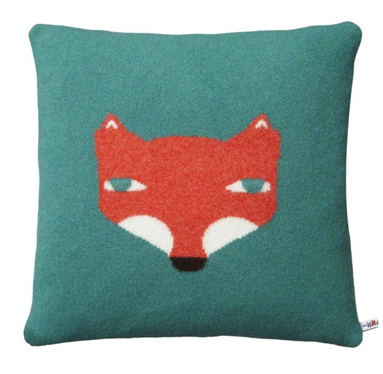 Coussin Renard, jade
