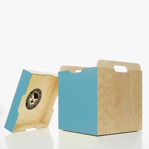 Coffre de rangement et tabouret M3 Box - Turquoise