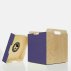 Coffre de rangement et tabouret M3 Box - Violet