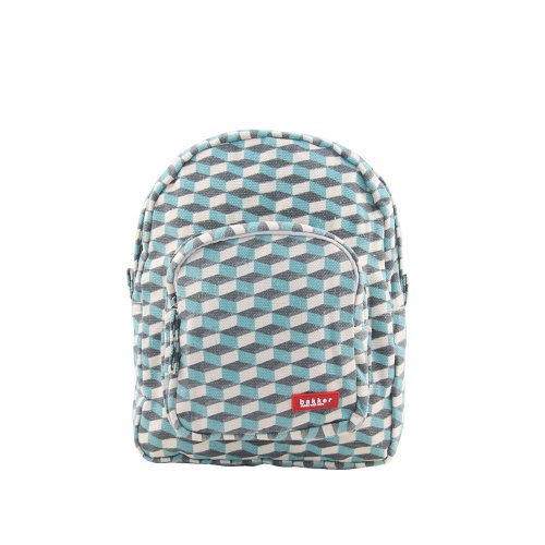 Sac à Dos Mini Canvas Bowie - Bleu/Gris