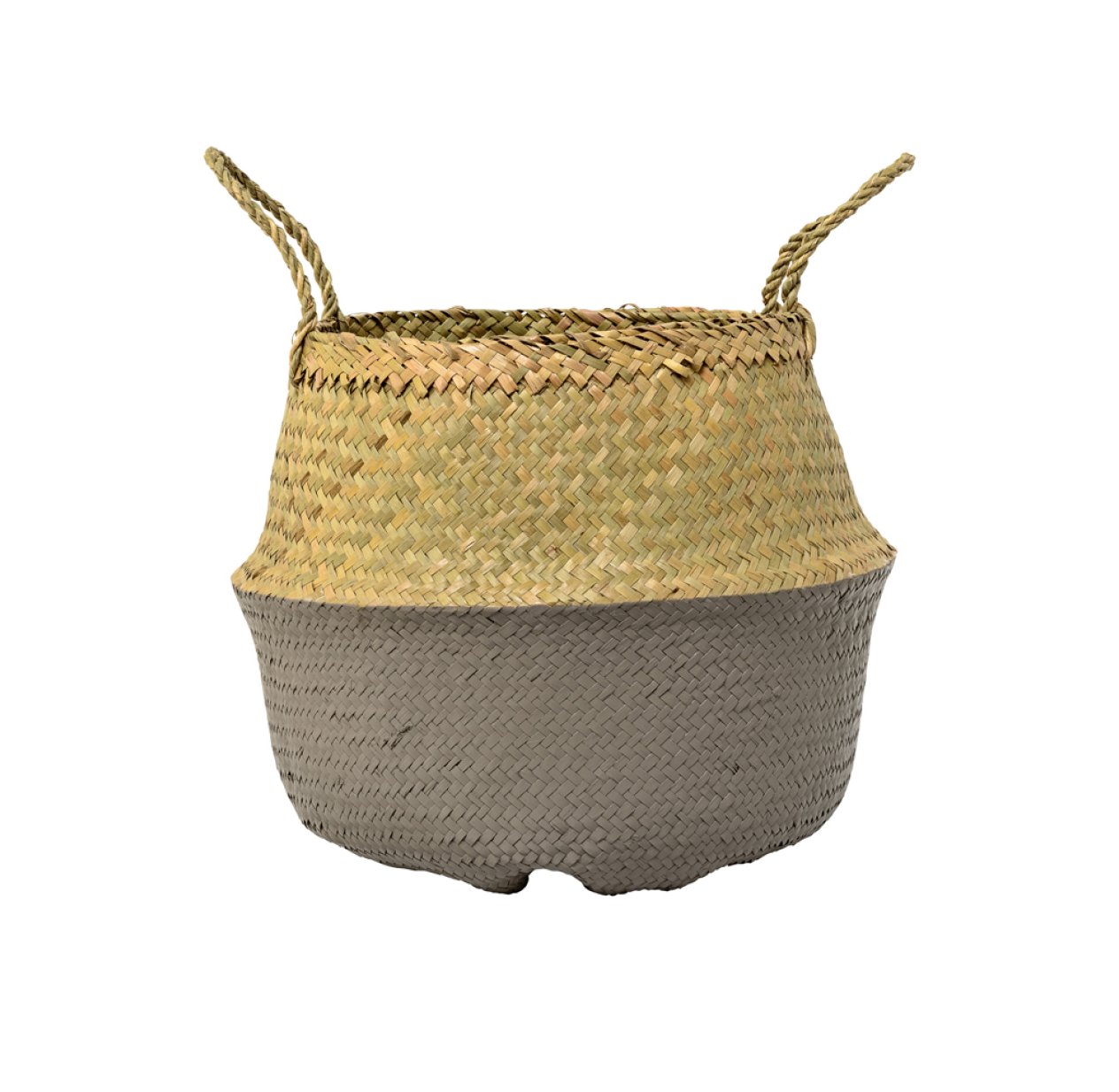 Panier Rangement Bébé En Feutre - Organisateur à Langes Portable | Poches Amovibles | Gris
