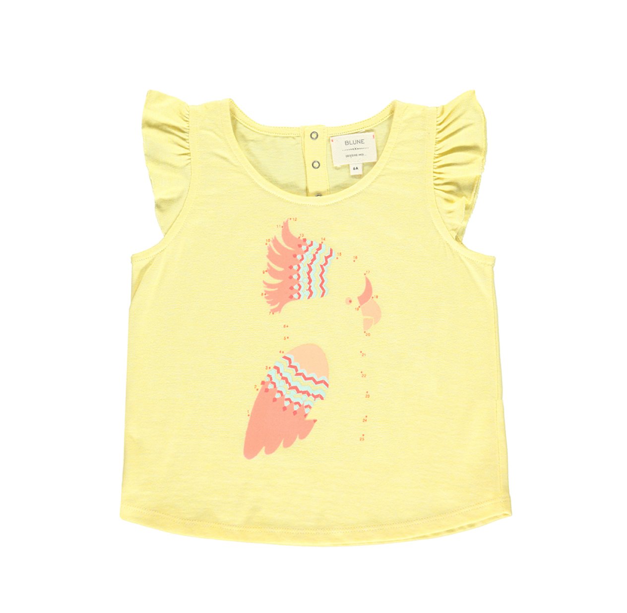 Débardeur Dessine-moi un Ara - Banane