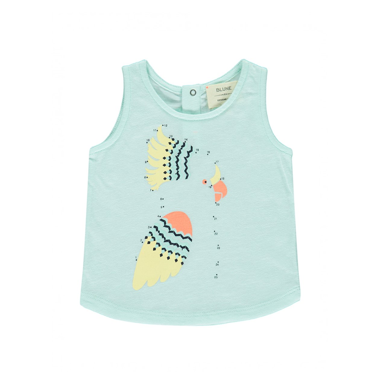 Débardeur Dessine-moi un Ara - Mint