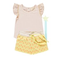 Débardeur Tête dans les étoiles - Rose poudré