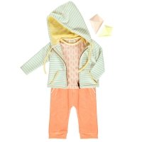 Sarouel bébé - Pamplemousse