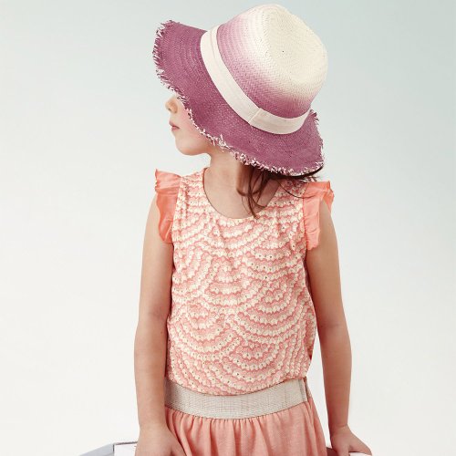 Débardeur motifs Déployer Ses Ailes - Corail