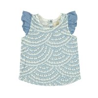 Débardeur motifs Déployer Ses Ailes - Bleu