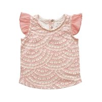 Débardeur motifs Déployer Ses Ailes - Corail