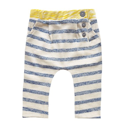 Sarouel Good Mood Marinière - Blanc