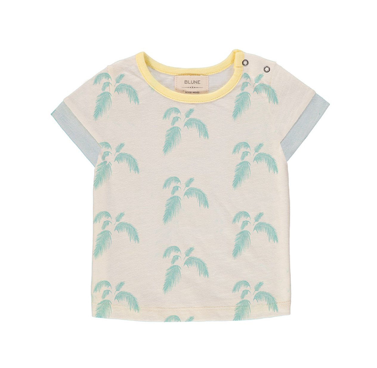 T-Shirt Imprimé Palmier Tropicool - Beige