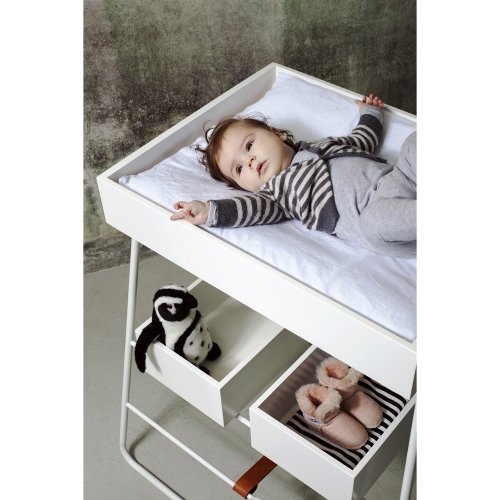 Matelas à langer CHANGINGtower - Gris clair