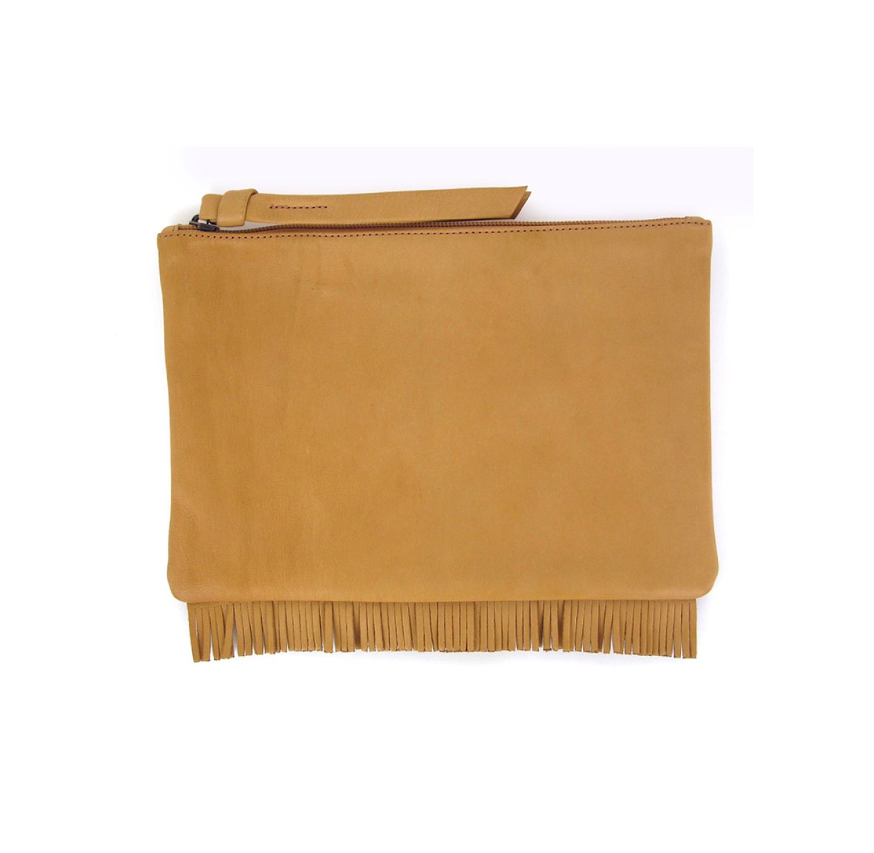 Pochette Zippée - Camel