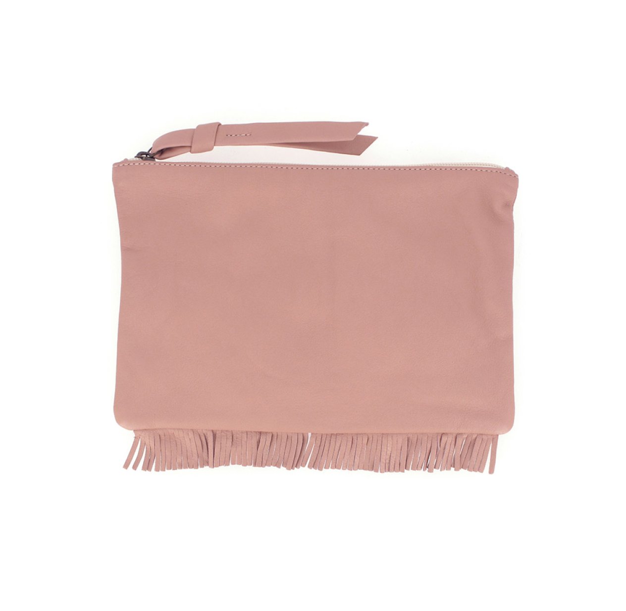 Pochette Zippée Dune - Vieux rose