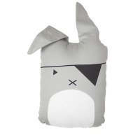 Coussin Pirate Bunny - Gris clair
