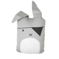 Coussin Pirate Bunny - Gris clair