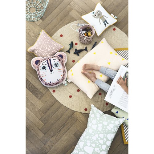 Coussin Montagnes - Mint