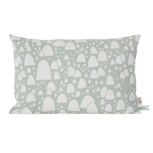 Coussin Montagnes - Mint