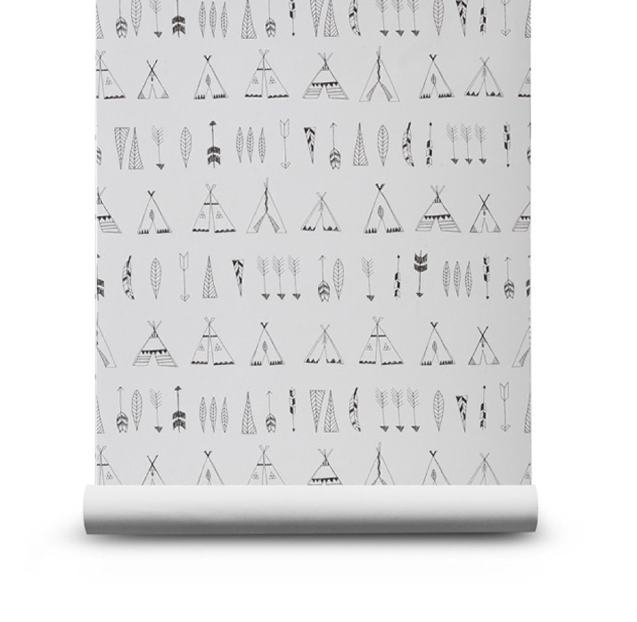 Papier peint Native Tipi