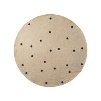 Tapis Dots S - Noir
