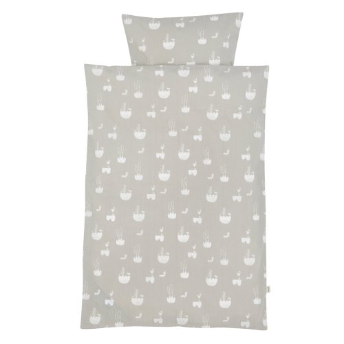 Parure de lit Paysages - Gris