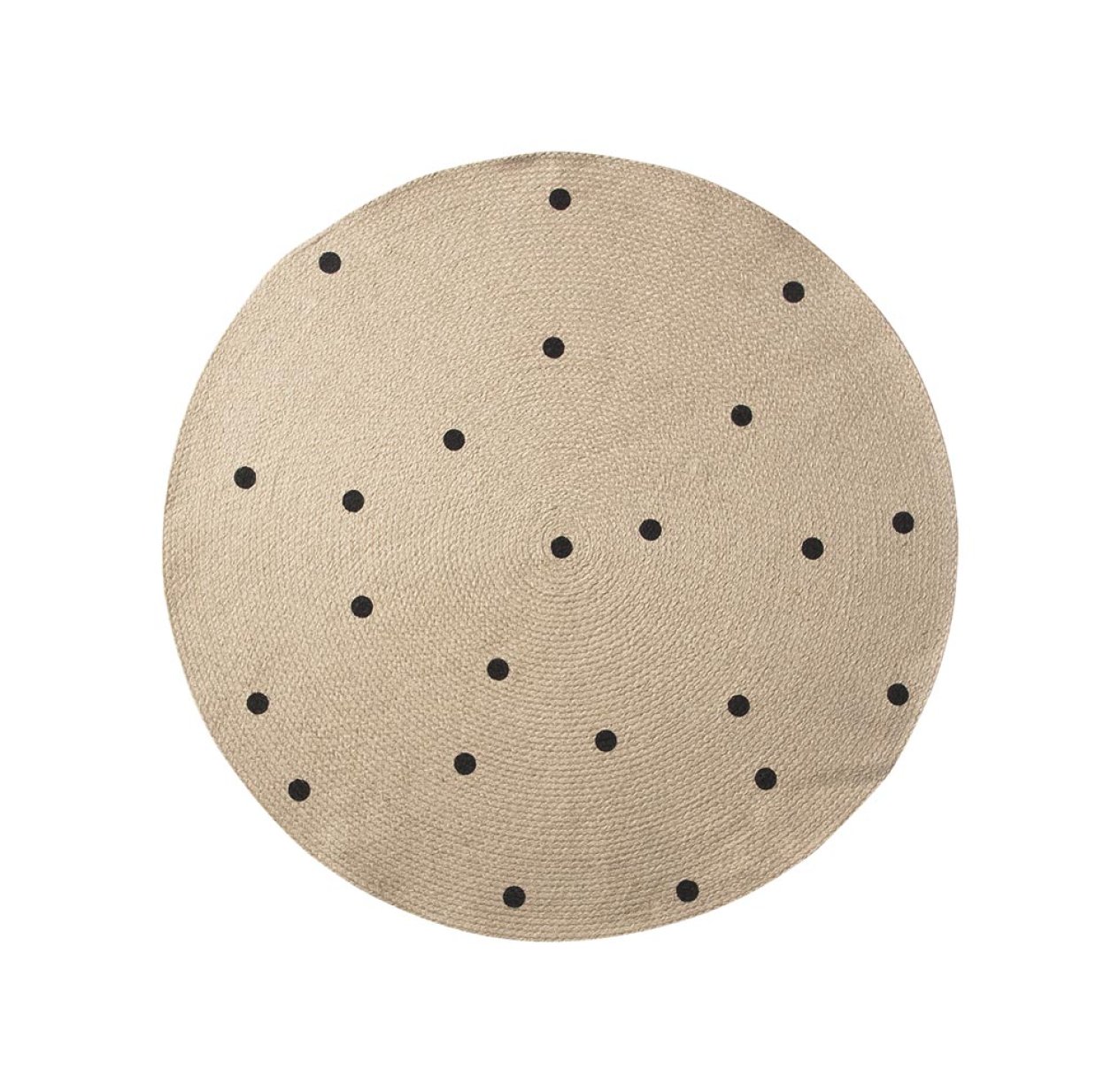 Tapis Dots S - Noir