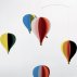 Mobile 5 Montgolfières - Multicolore