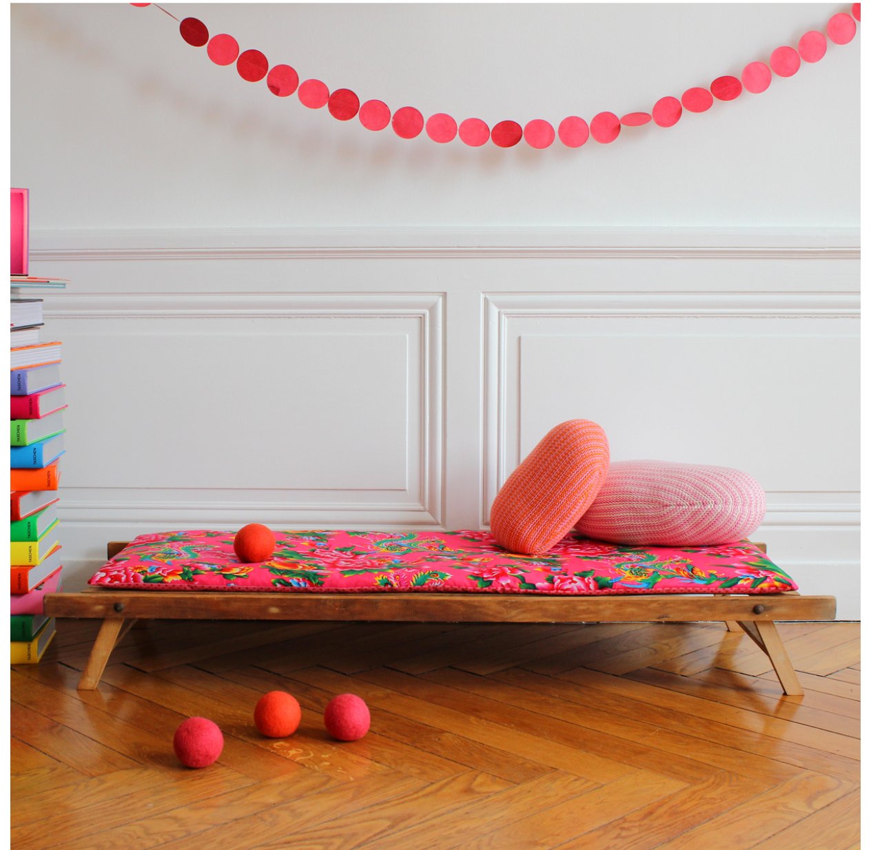 Banquette enfant - Rose
