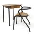 Ensemble bureau et chaise Mullca Jacques Hitier