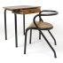 Ensemble bureau et chaise Mullca Jacques Hitier