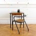 Ensemble bureau et chaise Mullca Jacques Hitier