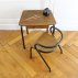 Ensemble bureau et chaise Mullca Jacques Hitier