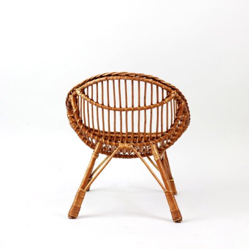 Fauteuil enfant en osier