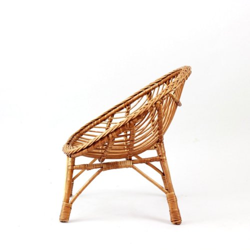Fauteuil enfant en osier