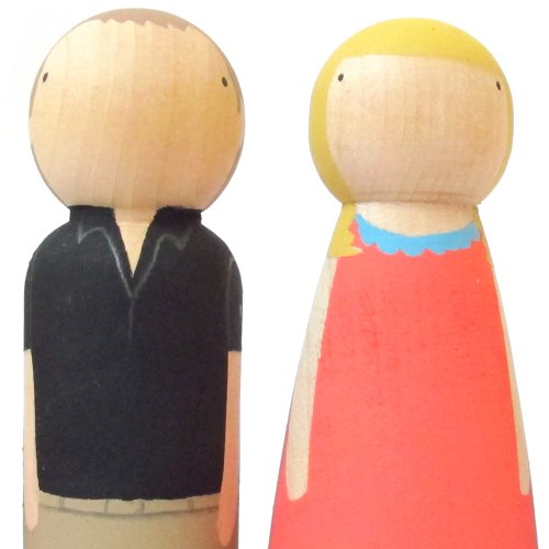 Amsterdam Family - Poupées en bois