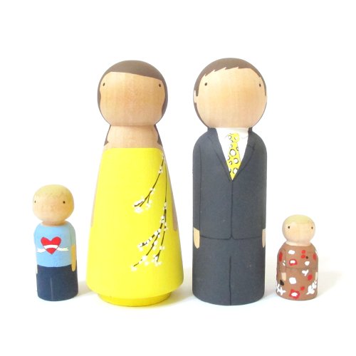 Tokyo Family - Poupées en bois