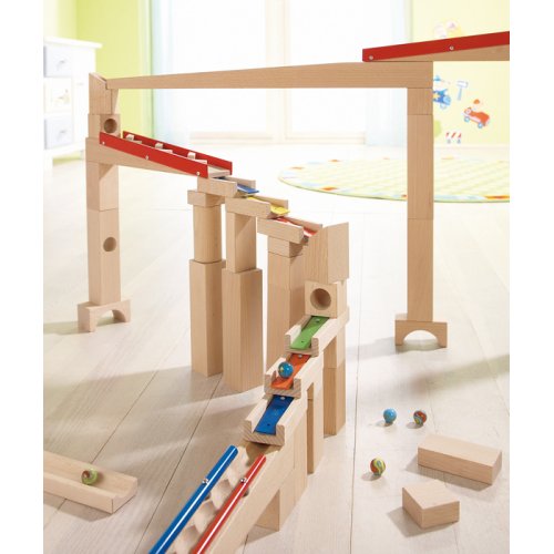 Tour à Billes Avec Toboggan - Jouet éducatif Pour Enfants - Piste à Billes Tournoyante - Stimule La Motricité Et L'amusement