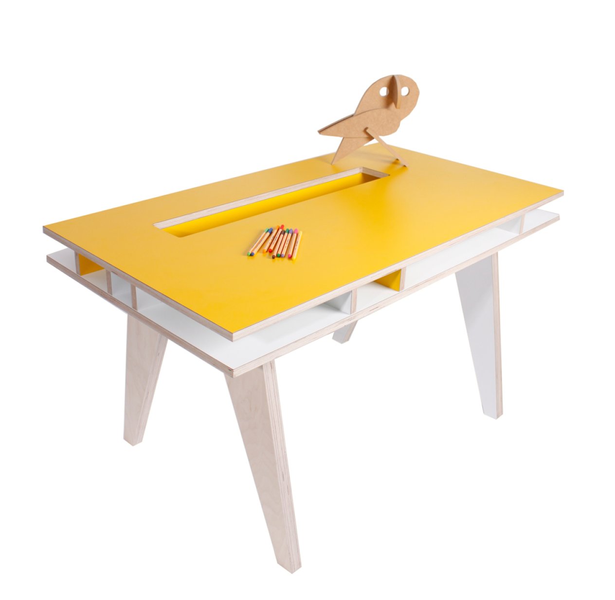 Bureau design INSEKT - Jaune
