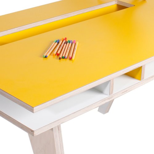 Bureau design INSEKT - Jaune