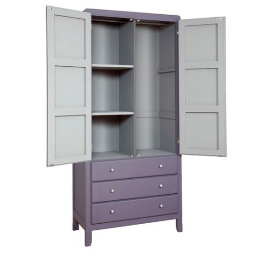 Armoire à 3 temps - Violet