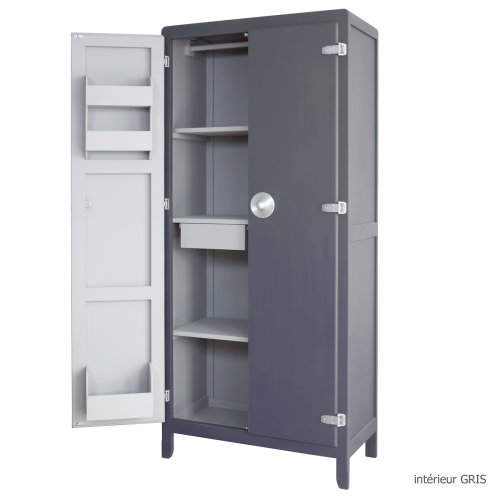 Armoire à malices - Gris souris