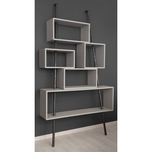 Bibliothèque La Folie - Gris clair