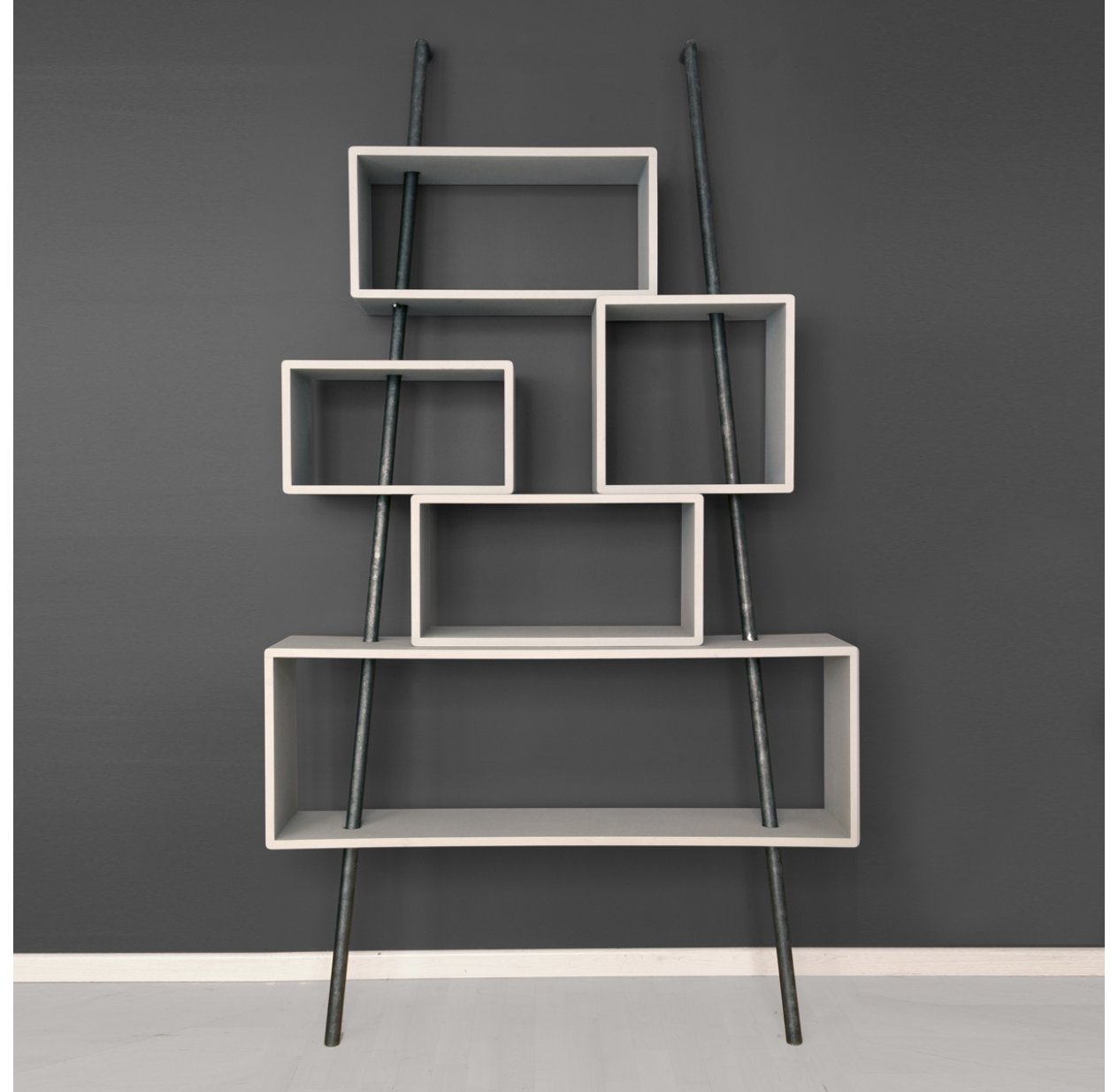 Bibliothèque La Folie - Gris clair