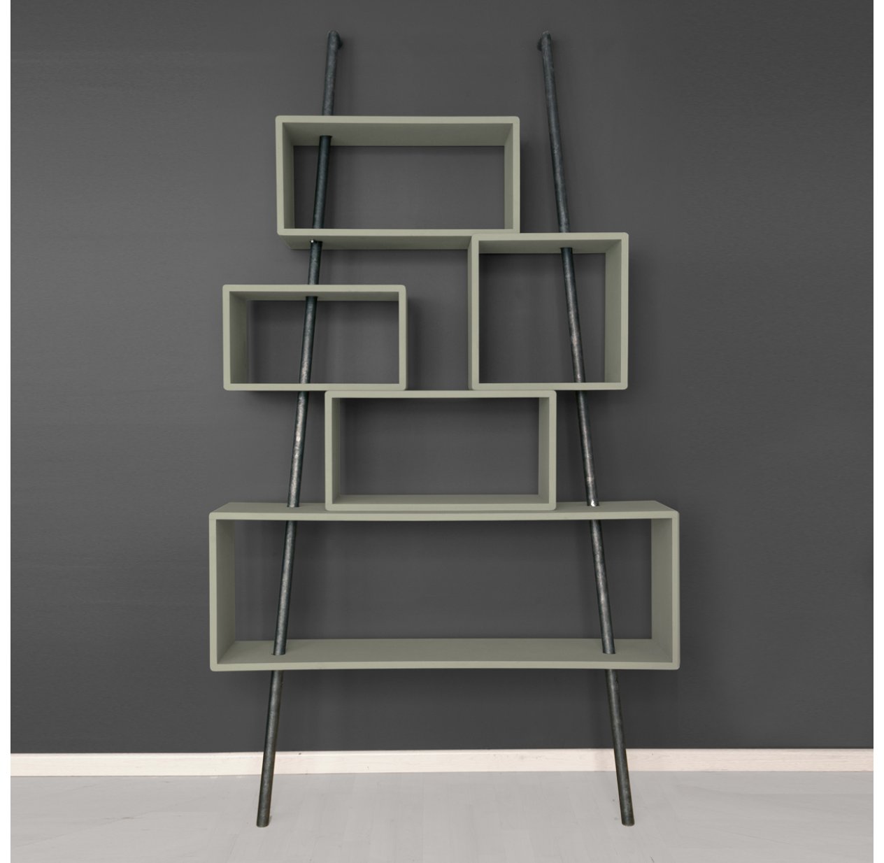 Bibliothèque La Folie - Vert de gris