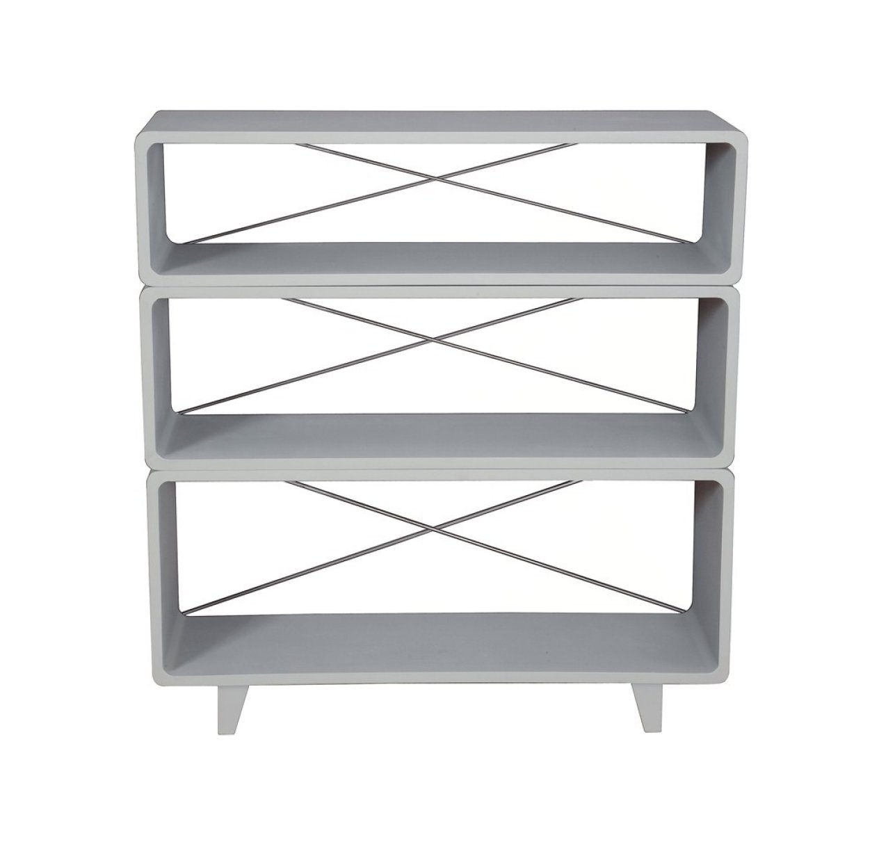 Bibliothèque Millefeuille - Gris clair