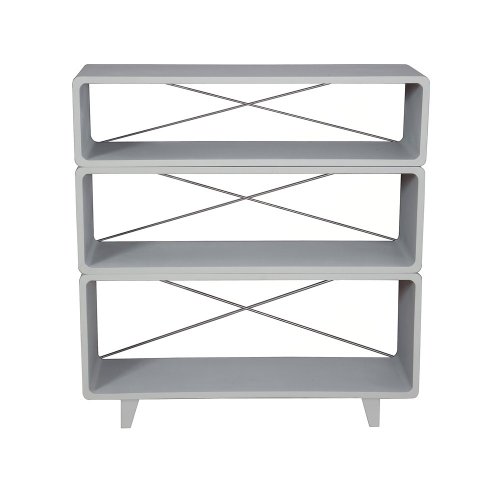 Bibliothèque Millefeuille - Gris clair