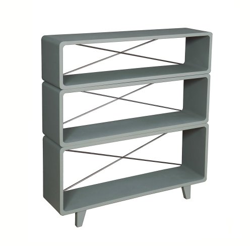 Bibliothèque Millefeuille - Gris souris