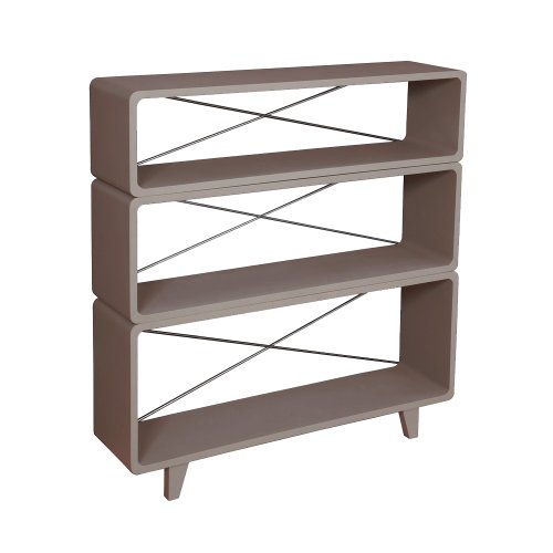 Bibliothèque Millefeuille Taupe