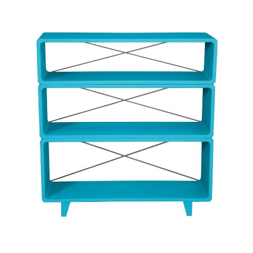 Bibliothèque Millefeuille Turquoise
