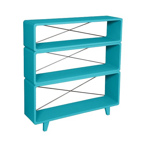 Bibliothèque Millefeuille Turquoise